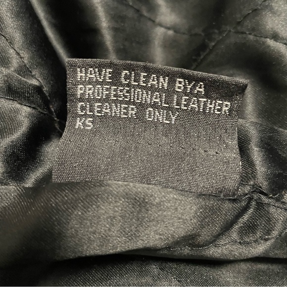 VTG UNIK Premium Black Fringe Conchos Leather Motorcycle Jacket Size… - Picture 16 of 16